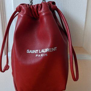 Saint Laurent Small Drawstring Purse